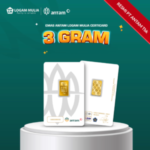 Emas batangan - 3 gram
